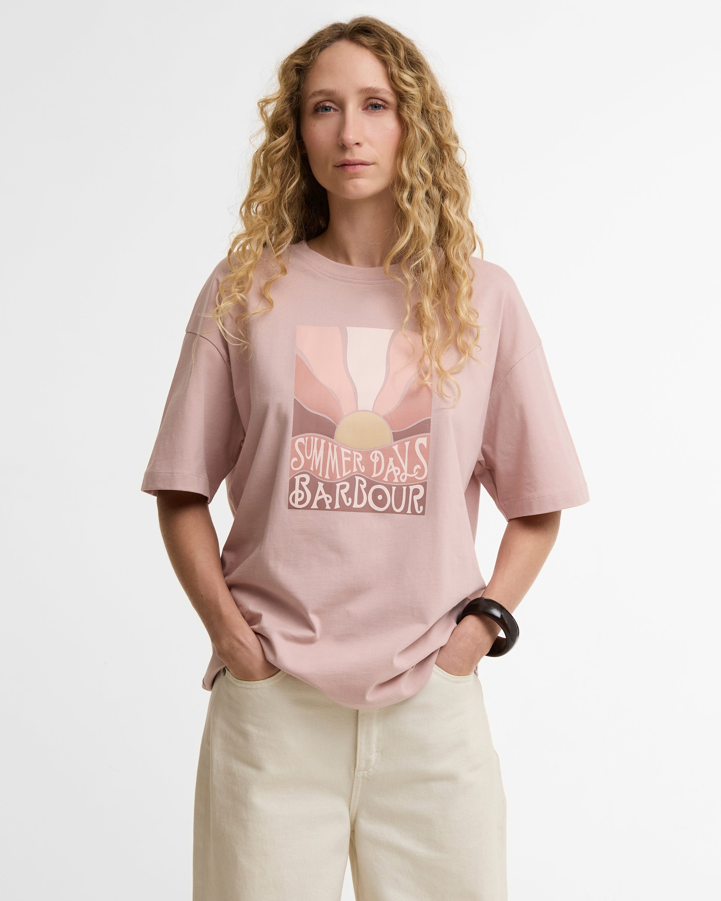 Barbour Gardenia Melody T-Shirt #Colour_Gardenia