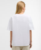 Barbour White Melody T-Shirt #Colour_White