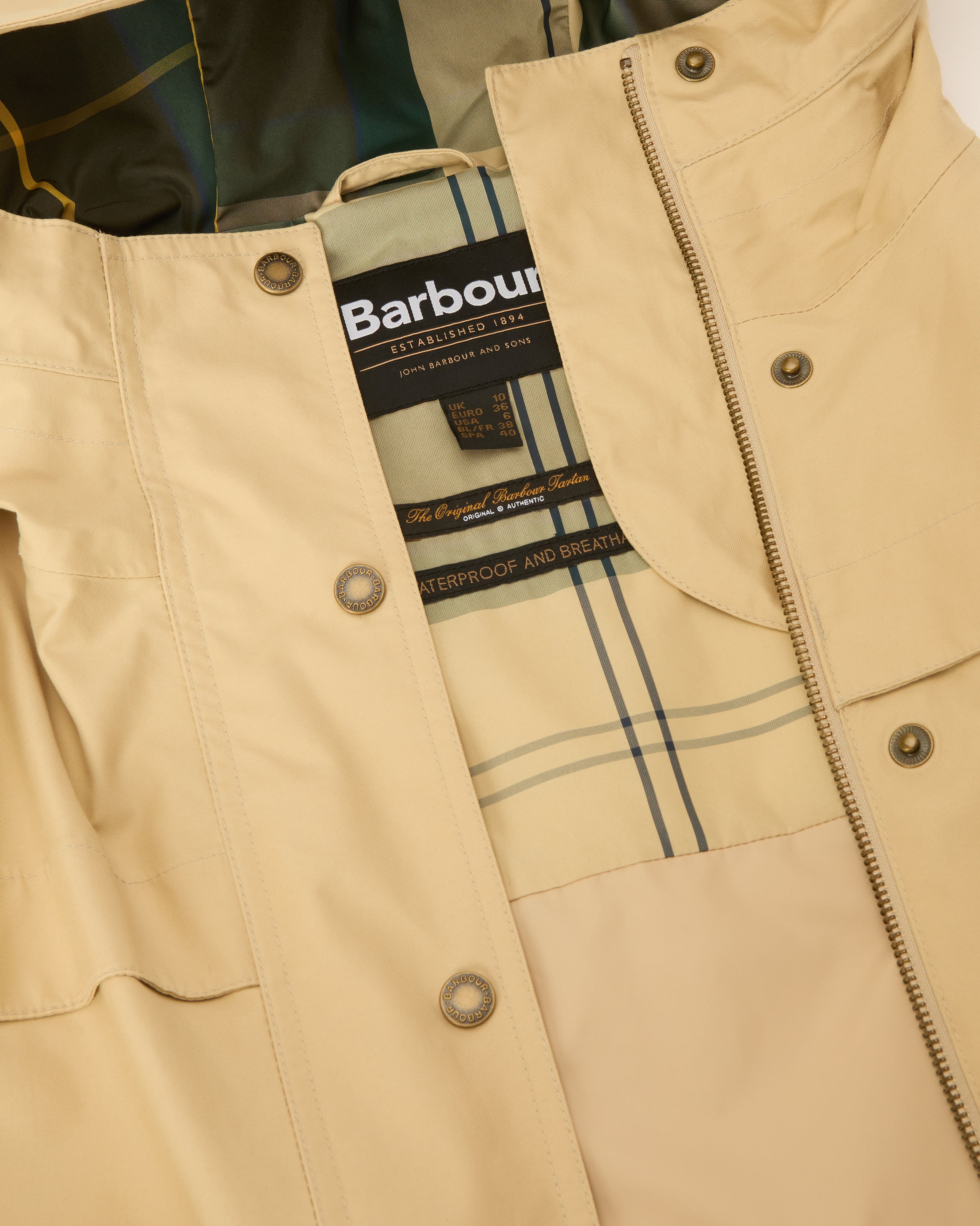Barbour Safari Baythorpe Waterproof Jacket #Colour_Safari