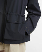 Barbour Dusk Grey/Fondant Dovecragg Waterproof Jacket #Colour_Dusk Grey/Fondant