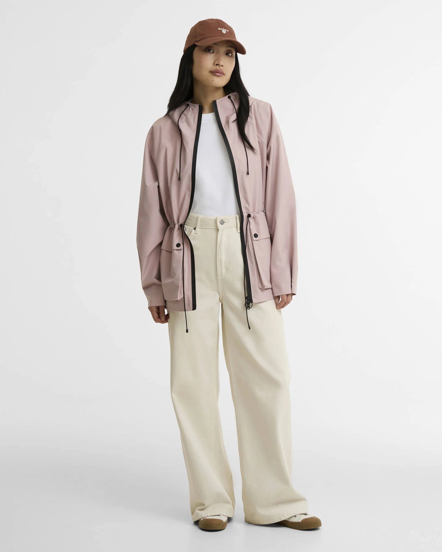 Barbour Gardenia/Fondant Dovecragg Waterproof Jacket #Colour_Gardenia/Fondant