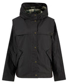Barbour Rustic/Ancient Ornella Wax Jacket #Colour_Rustic/Ancient