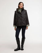 Barbour Rustic/Ancient Ornella Wax Jacket #Colour_Rustic/Ancient