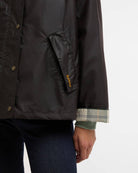 Barbour Rustic/Ancient Ornella Wax Jacket #Colour_Rustic/Ancient