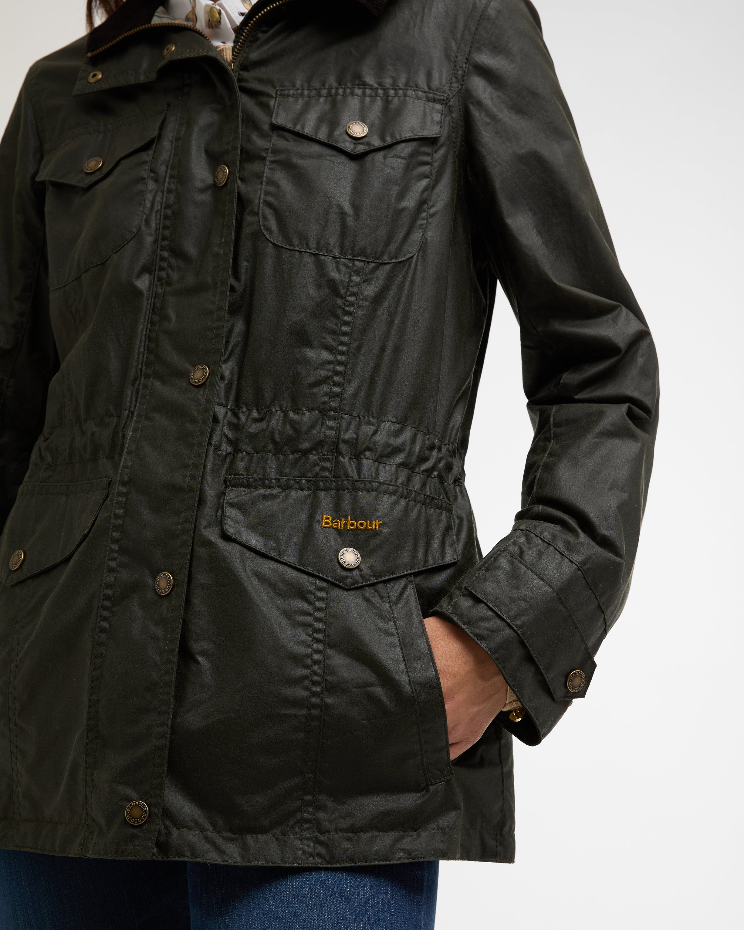 Barbour Archive Olive/Ancient Summer Sapper Wax Jacket #Colour_Archive Olive/Ancient