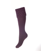 House of Cheviot Lady Rannoch Socks #Colour_Thistle