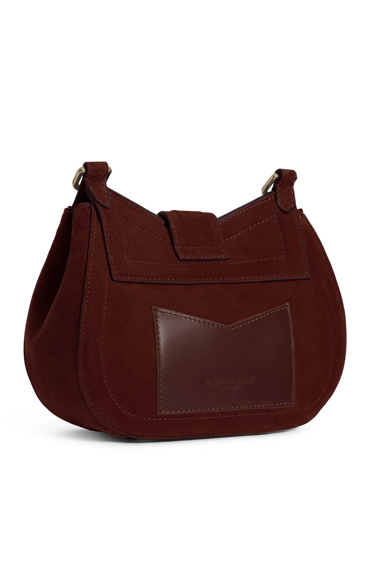 Fairfax & Favor Langham Messenger Bag #Colour_Port
