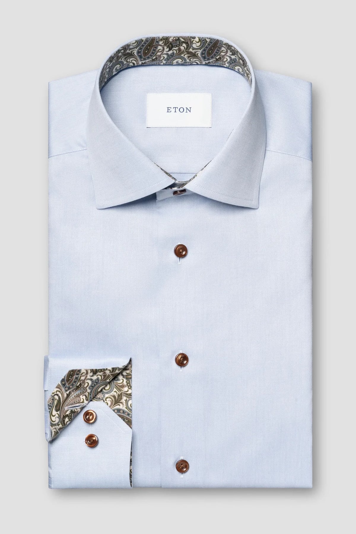 Paisley Effect Signature Twill Shirt