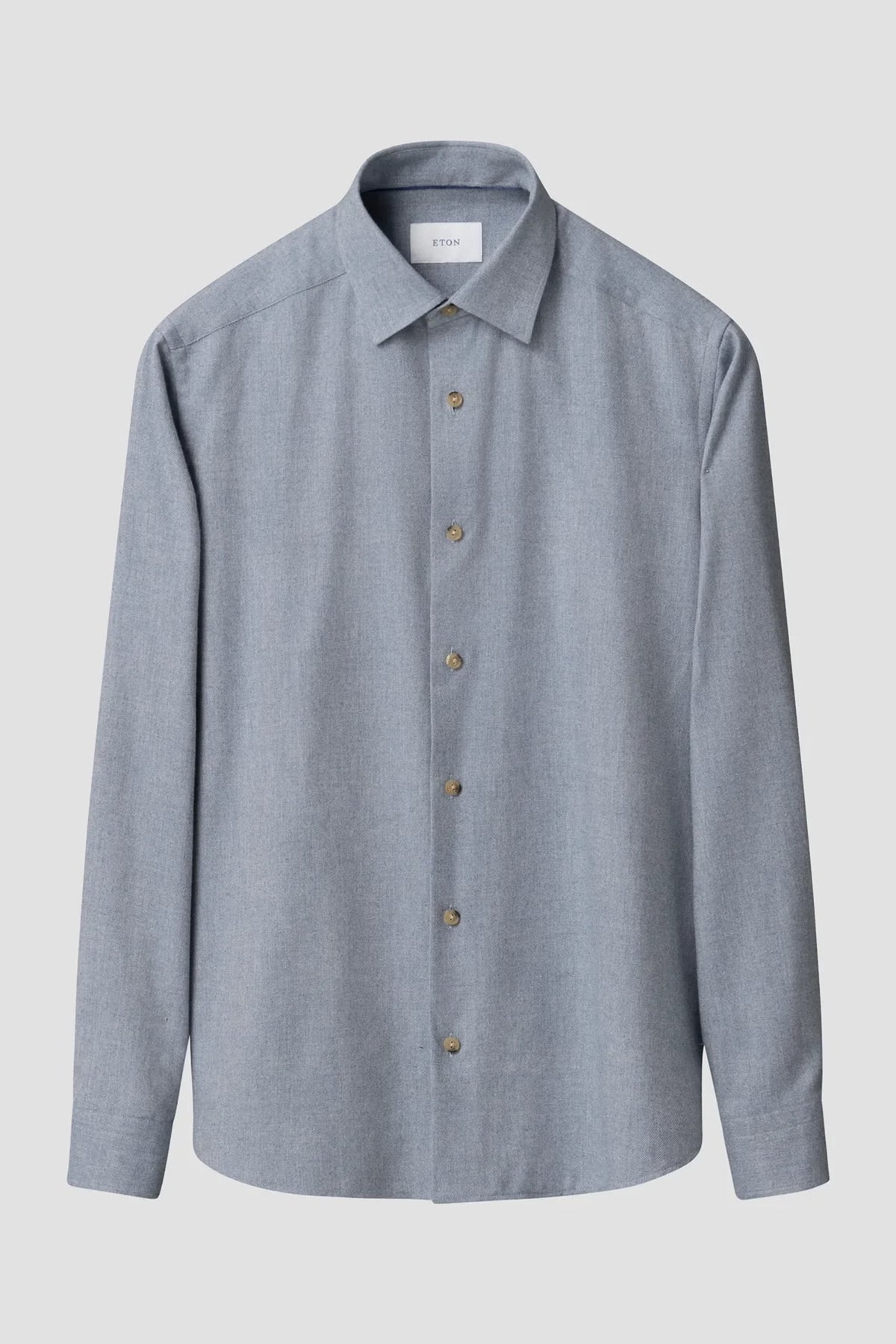 Solid Flannel Shirt