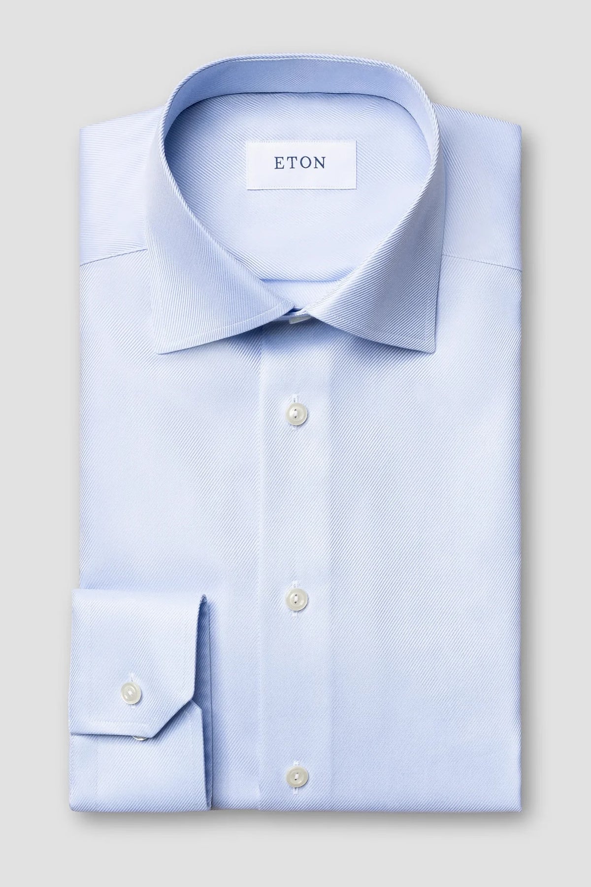 Textured Twill Effect Shirt