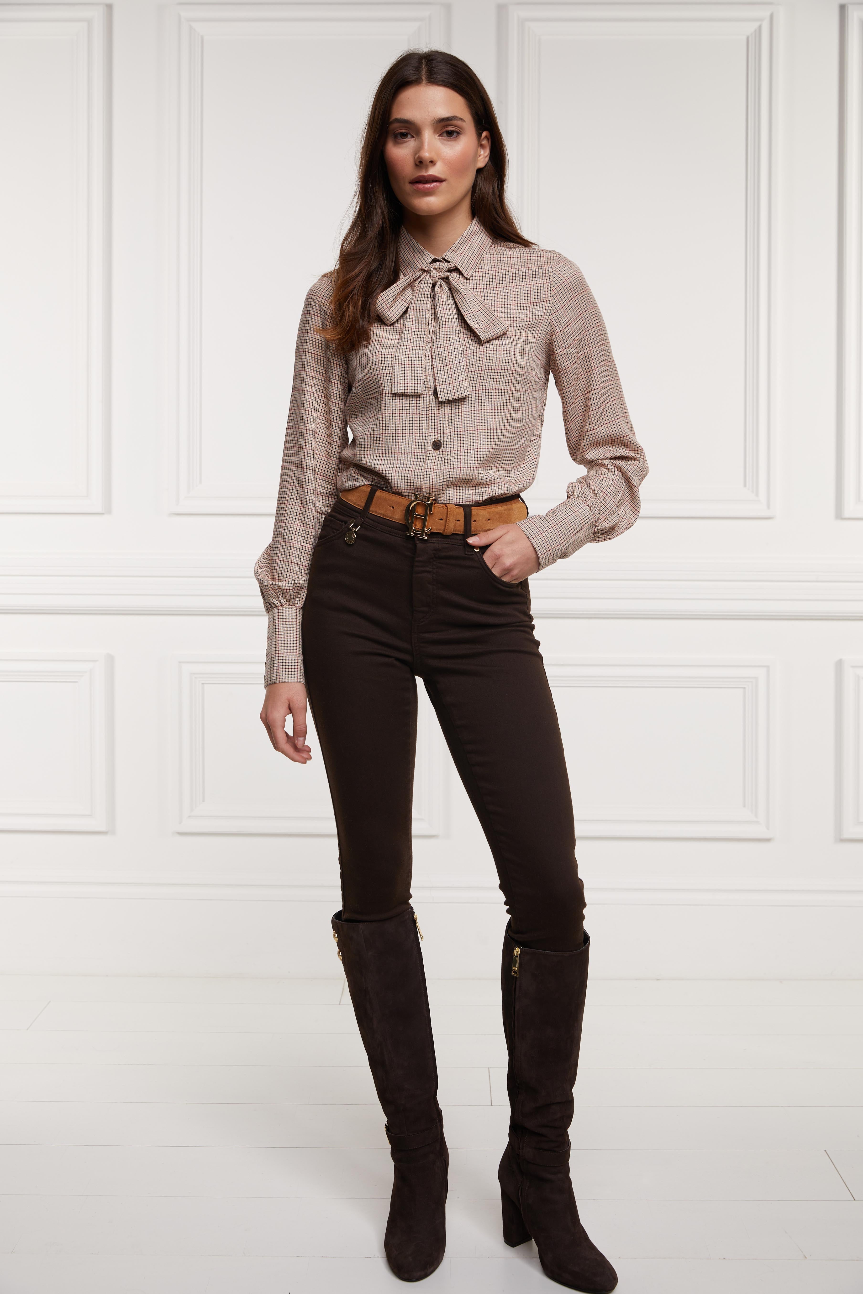 Heritage Shirt -   oatmeal check - 16 - View 64