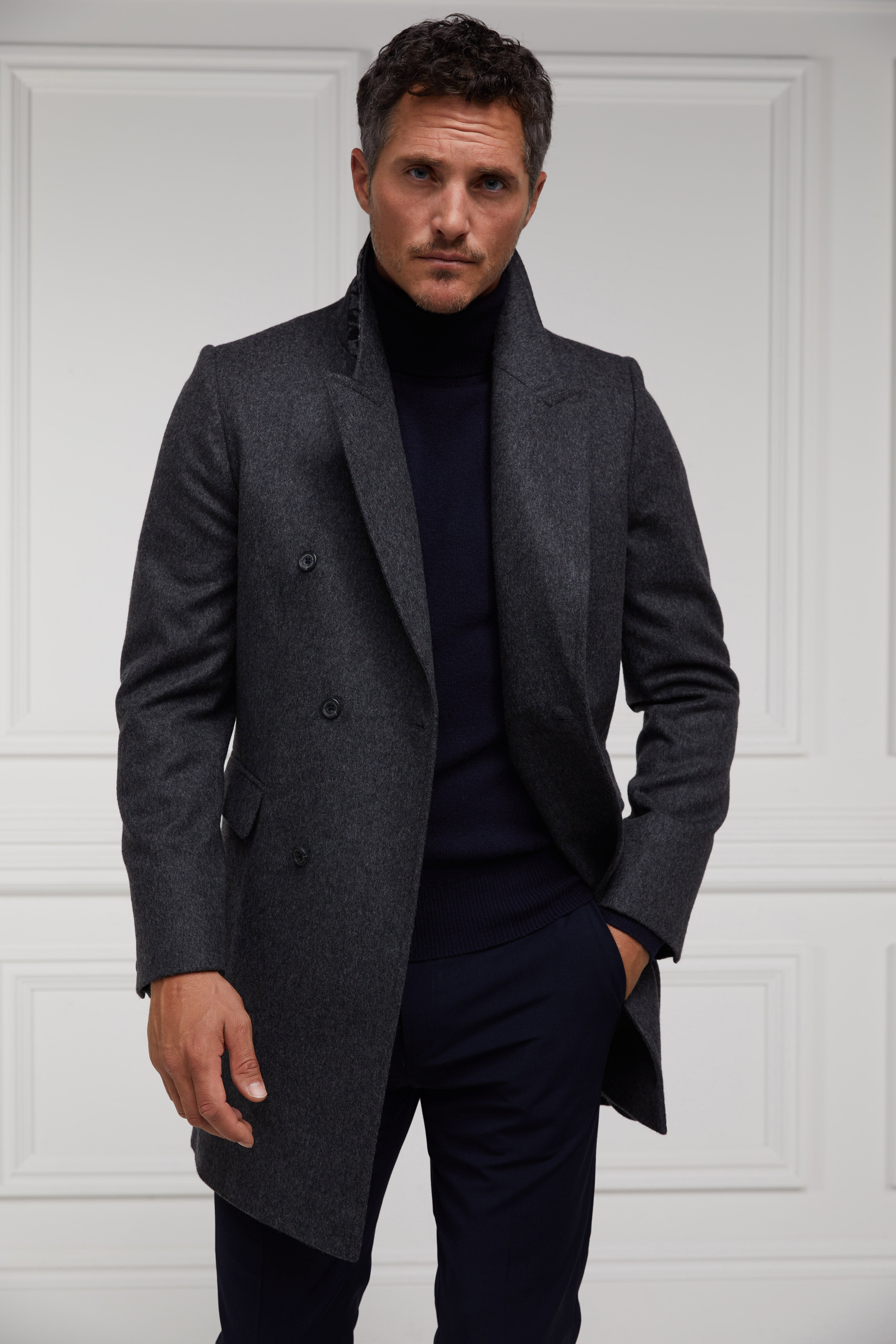 Byron Roll Neck Knit -    navy -  XXL - View 171