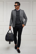 Byron Crew Neck Knit -    charcoal -  XXL - View 103