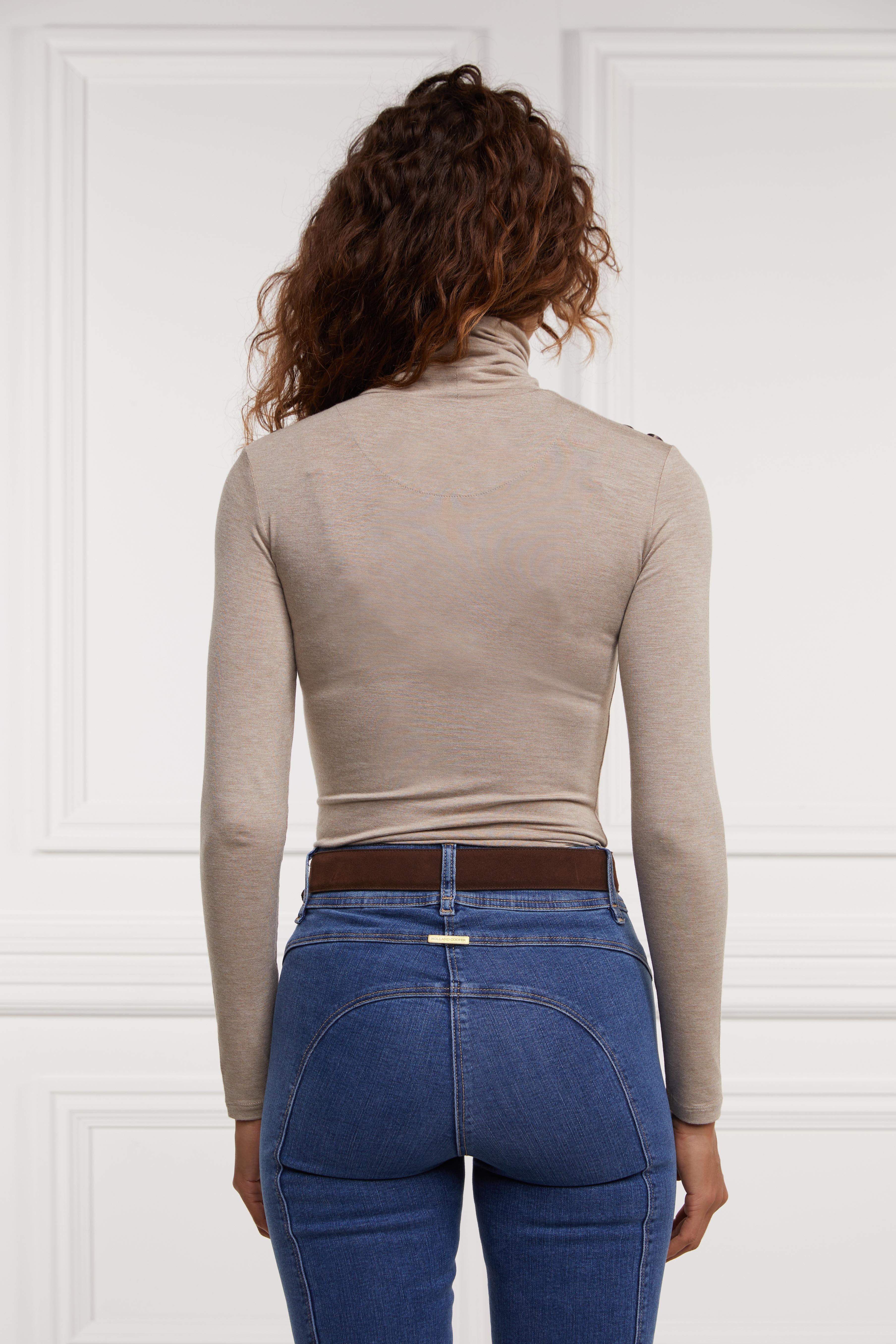 Essential Roll Neck -    oatmeal -  L - View 105