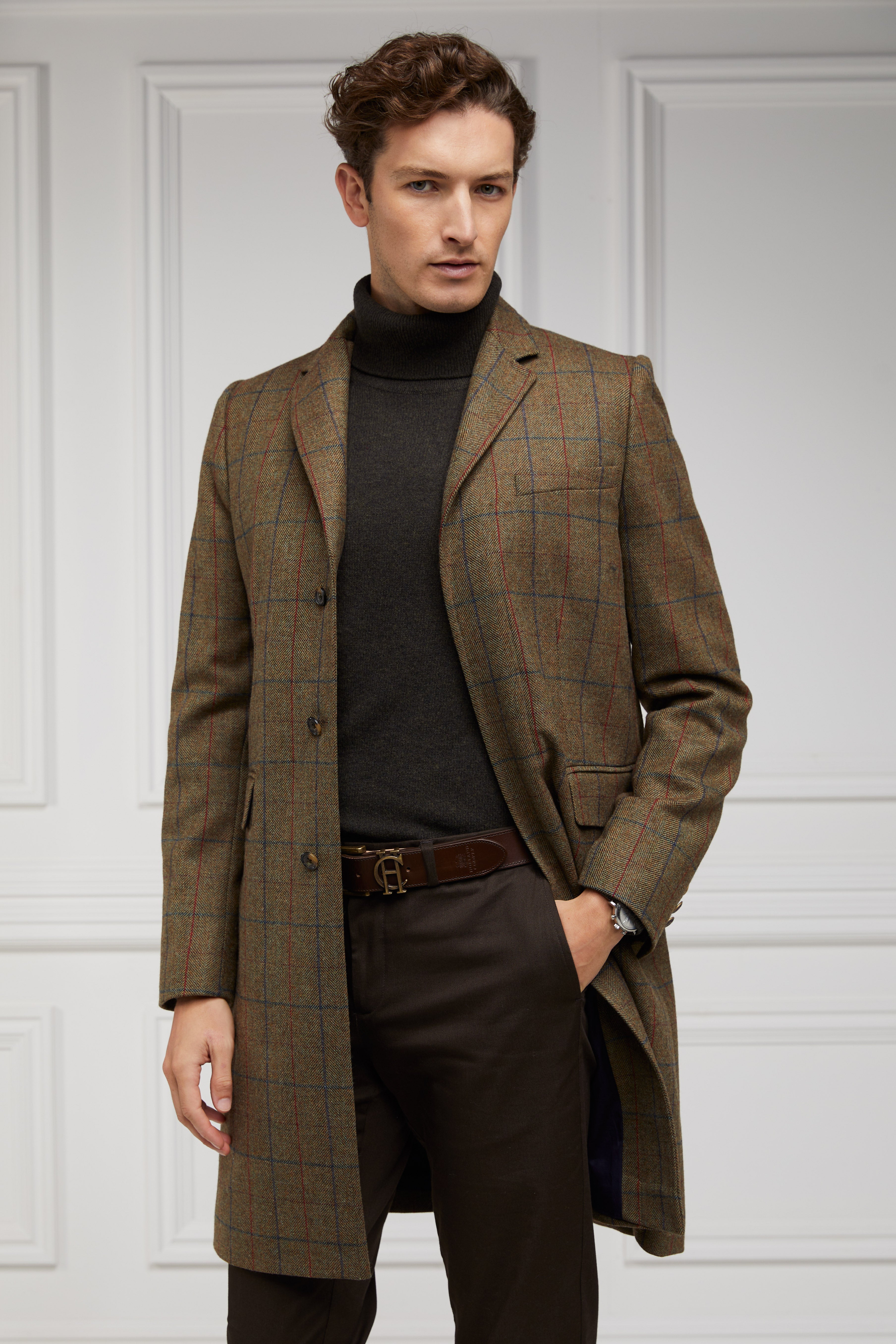 Byron Roll Neck Knit -    moss -  XXL - View 151