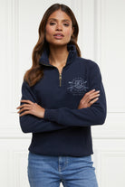 Crest Zip -  henley ink navy -  XL