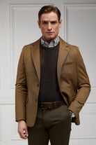 Country Crew Neck Knit -    chocolate -  XXL - View 134