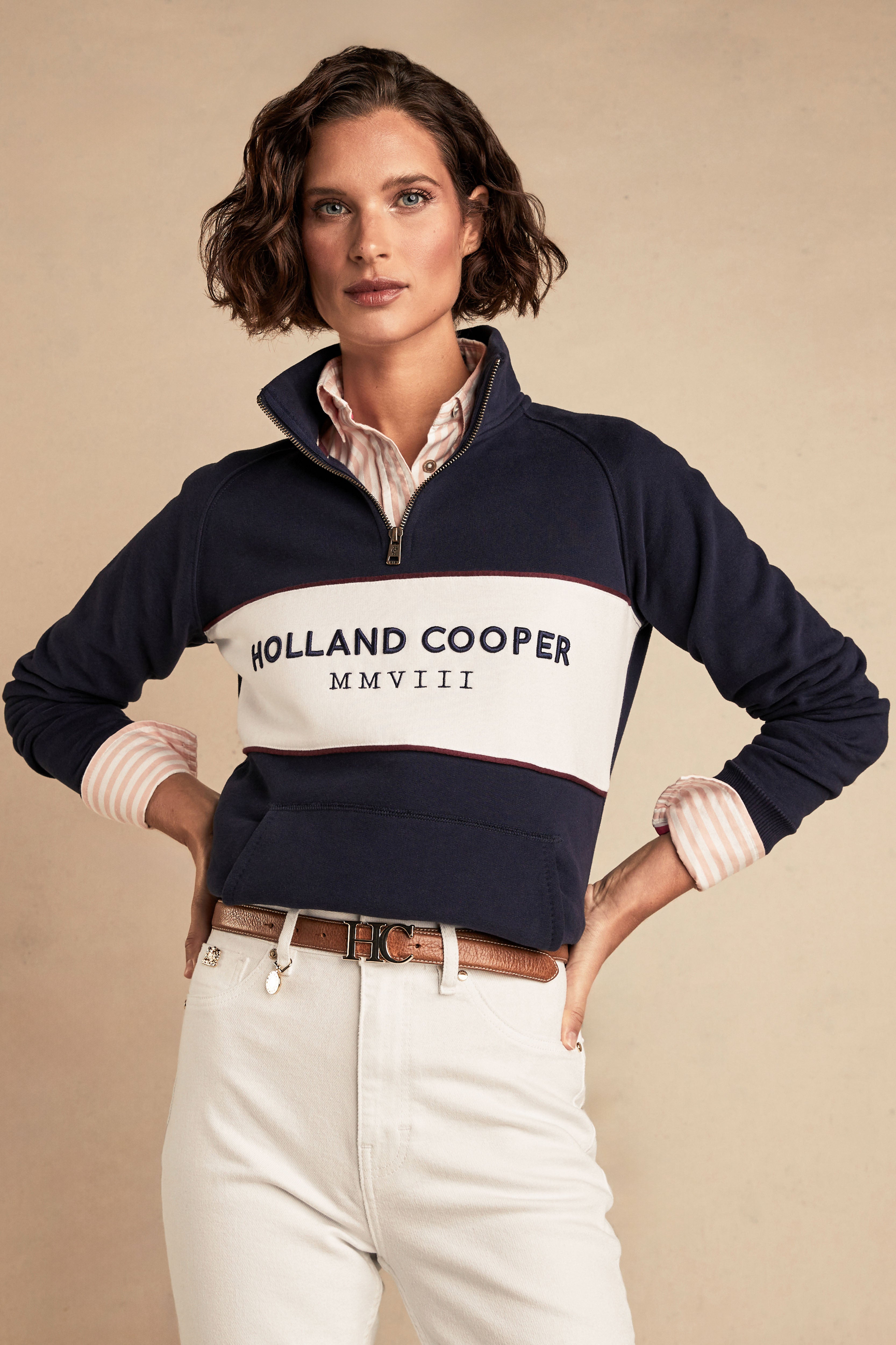 Sporting Heritage Zip -  henley ink navy -  XL