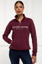Sporting Heritage Zip -   henley merlot -  XL - View 150