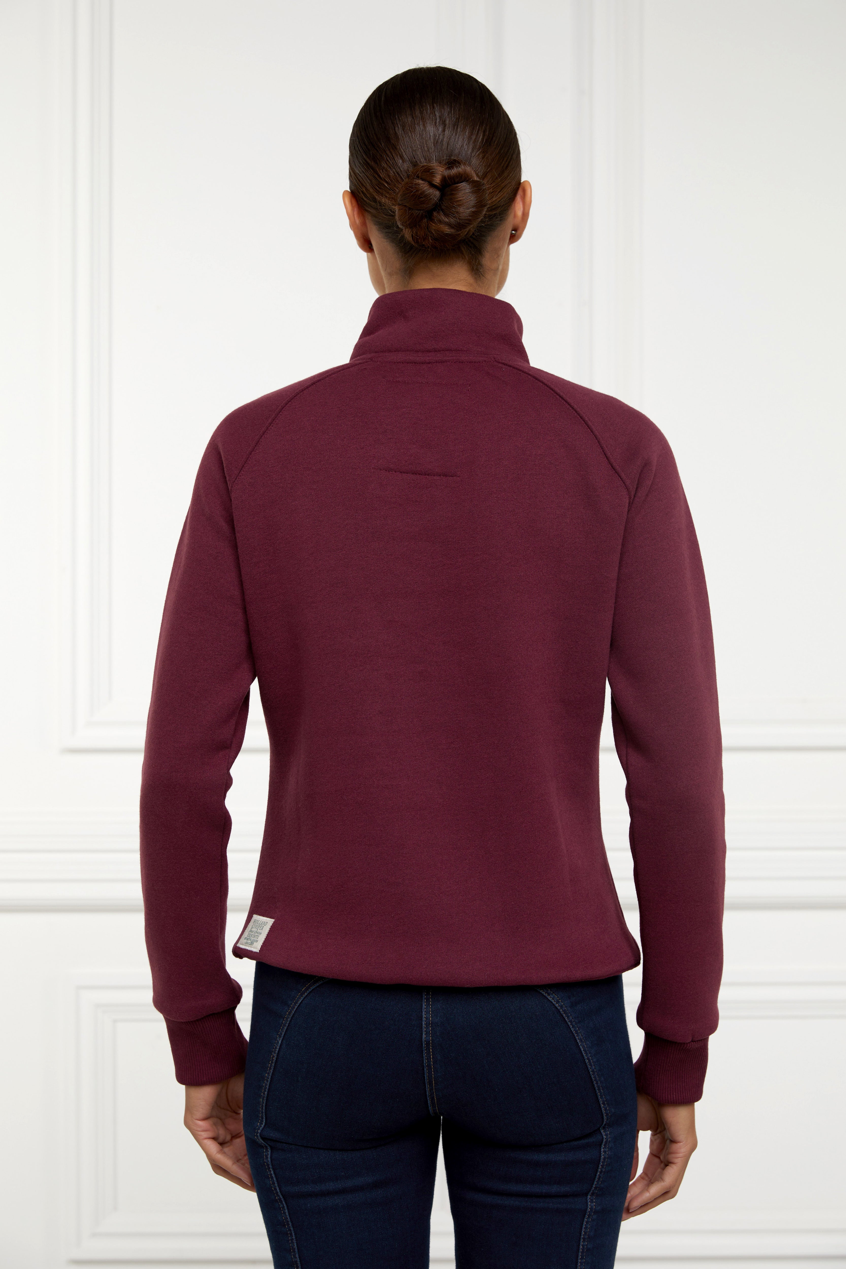 Sporting Heritage Zip -   henley merlot -  XL - View 155