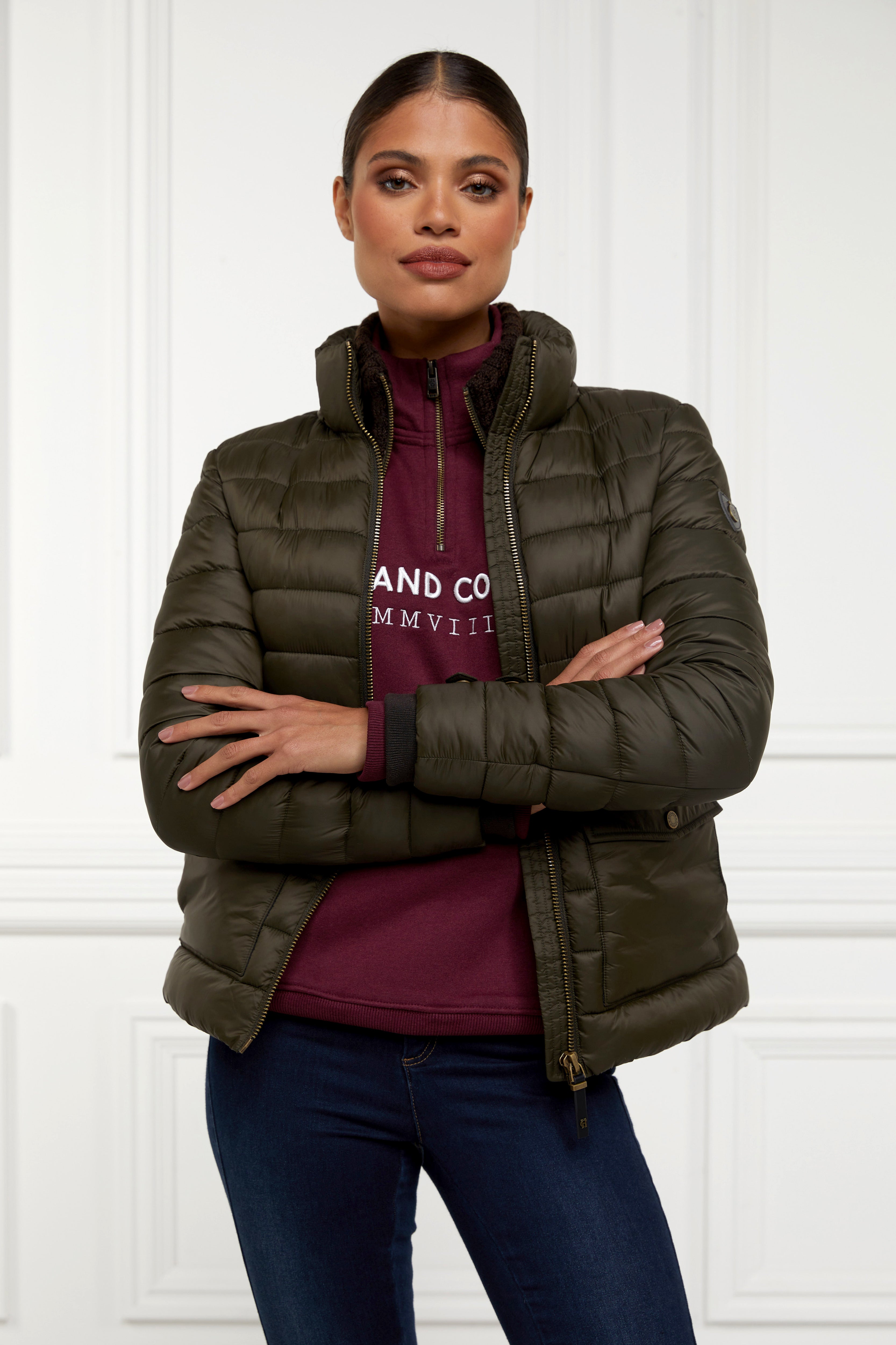 Sporting Heritage Zip -   henley merlot -  XL - View 157