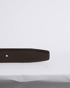 Barbour Black Saffiano Clyde Leather Belt #Colour_Black Saffiano