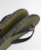 Barbour Olive/Classic Oakdale Sandal #Colour_Olive/Classic