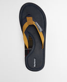 Barbour Navy/Ochre Harker Sandal #Colour_Navy/Ochre