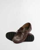 Barbour Brown Courage Driving Shoe #Colour_Brown