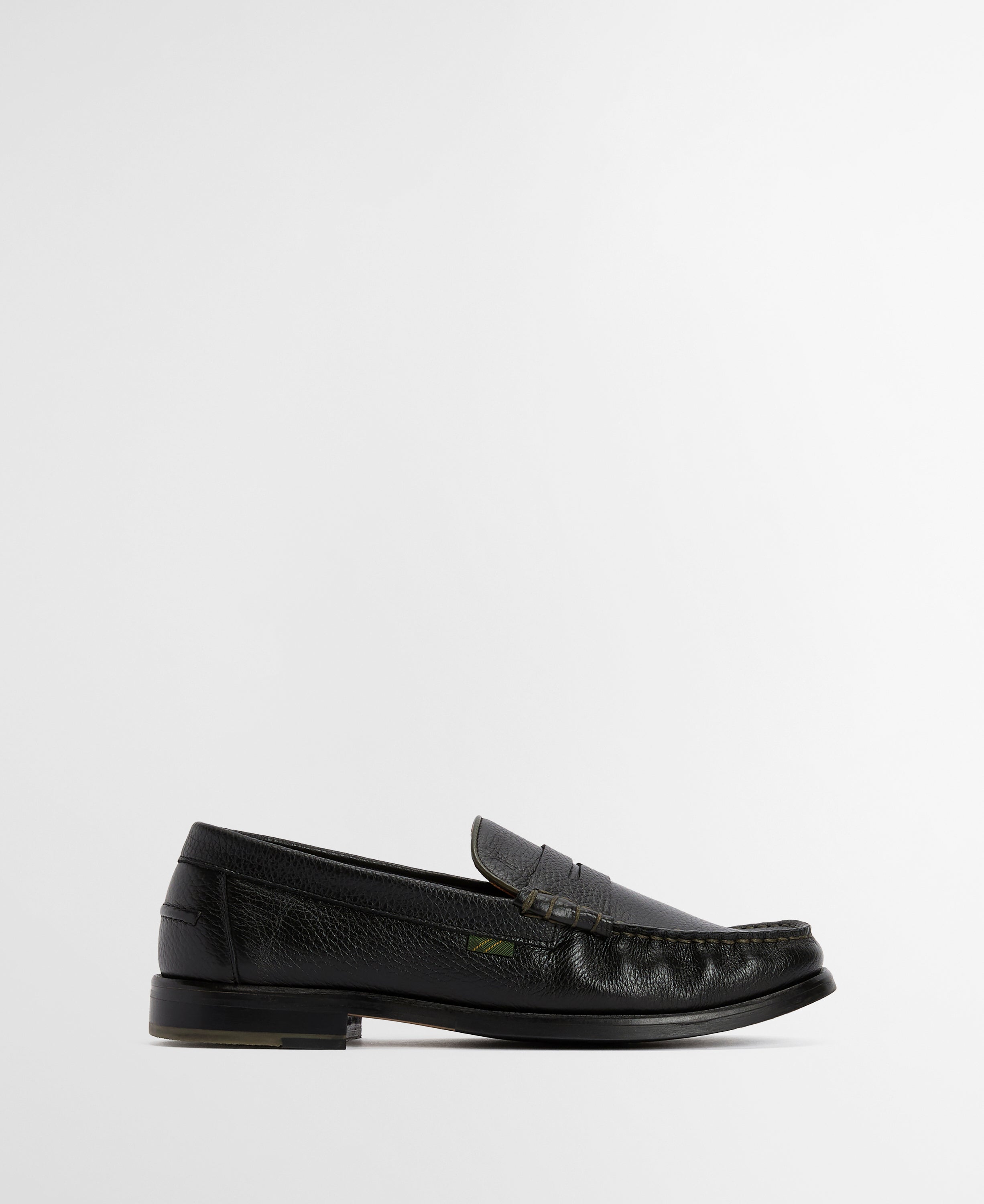 Barbour Black Linford Loafer #Colour_Black