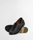 Barbour Black Linford Loafer #Colour_Black