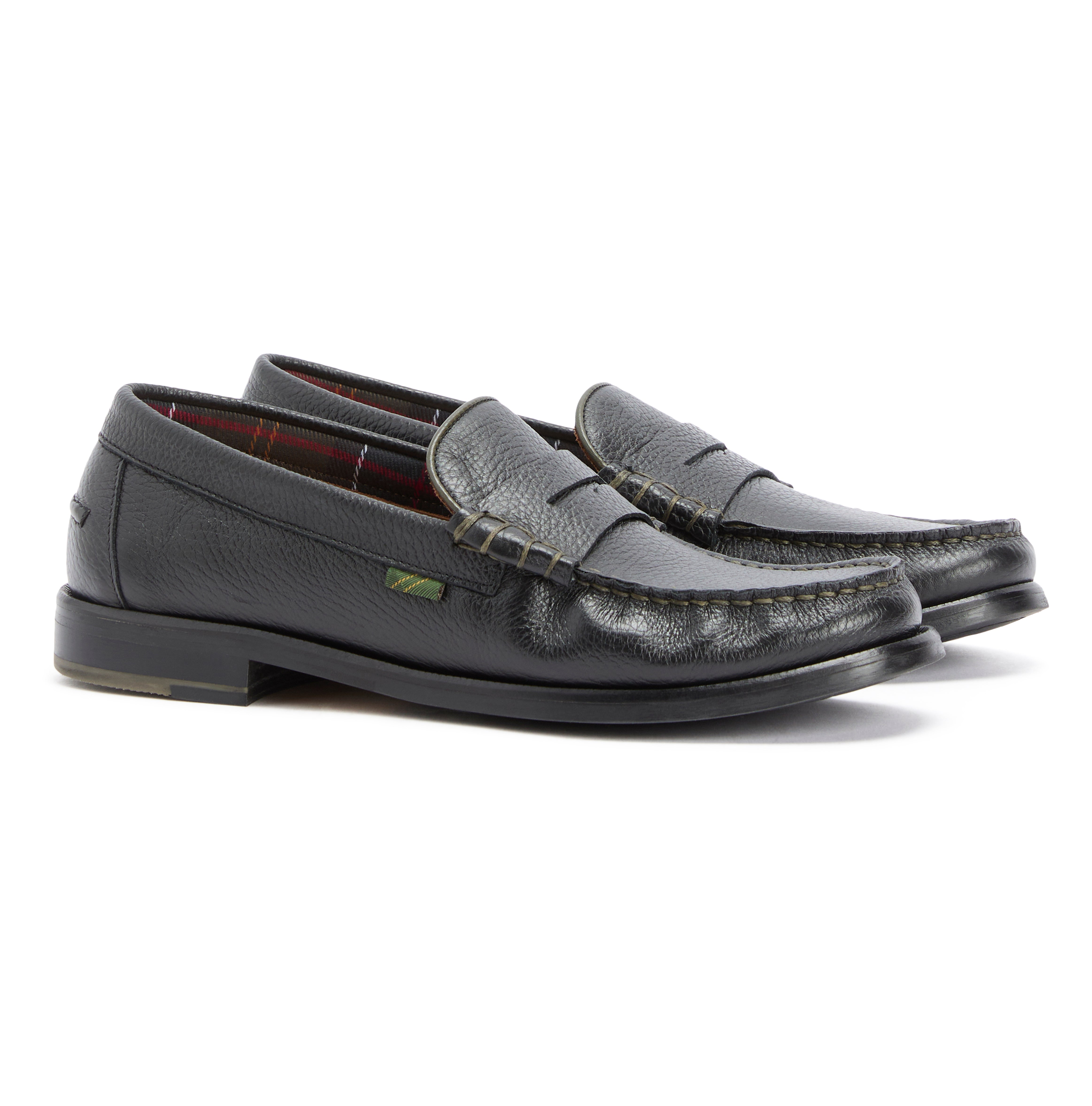 Barbour Black Linford Loafer #Colour_Black