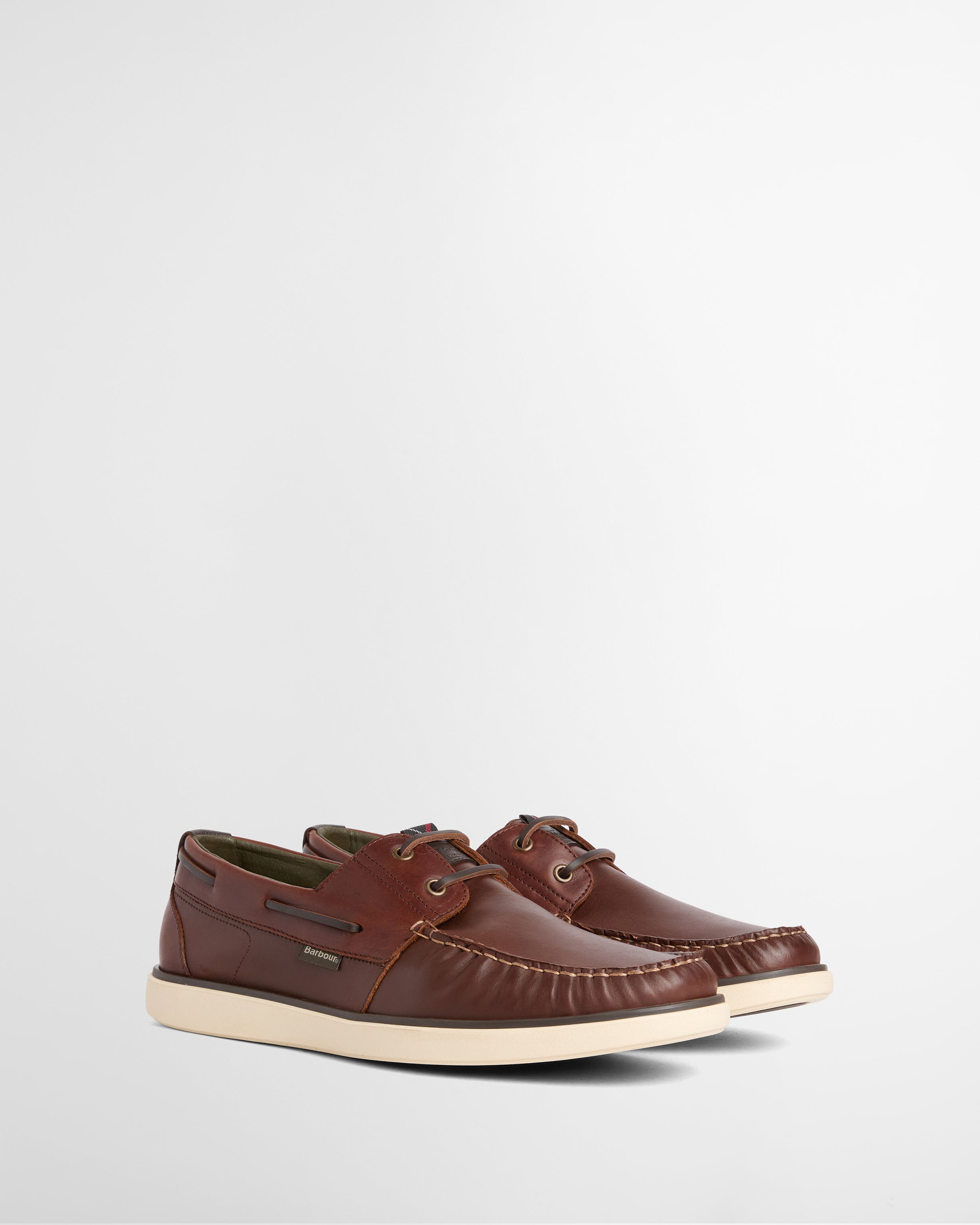 Barbour Dark Brown Rothley Boat Shoe #Colour_Dark Brown