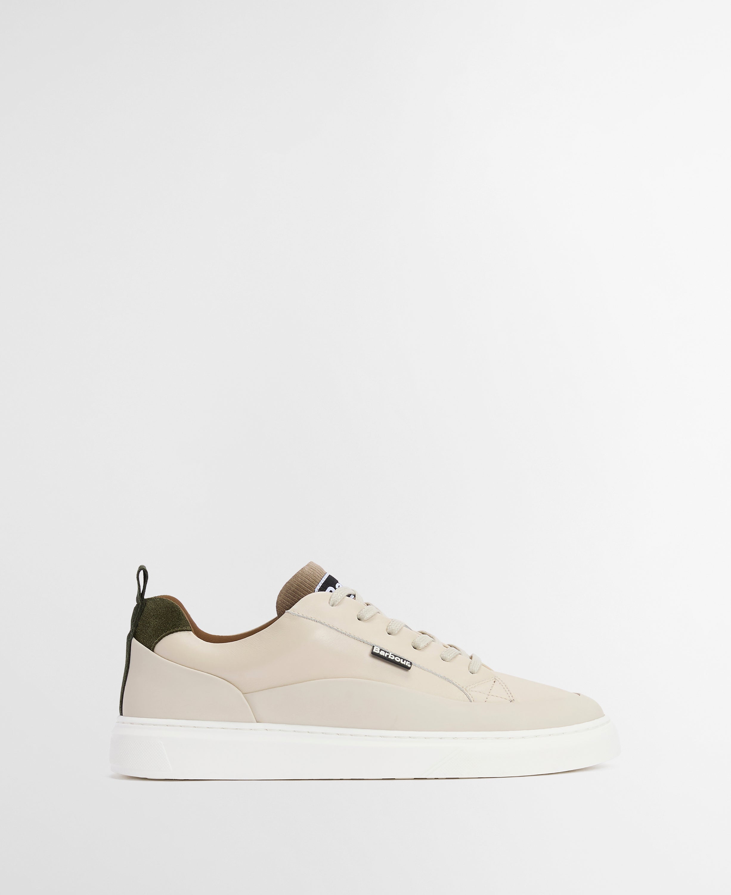 Barbour Light Trench/Olive Stannington Trainer #Colour_Light Trench/Olive