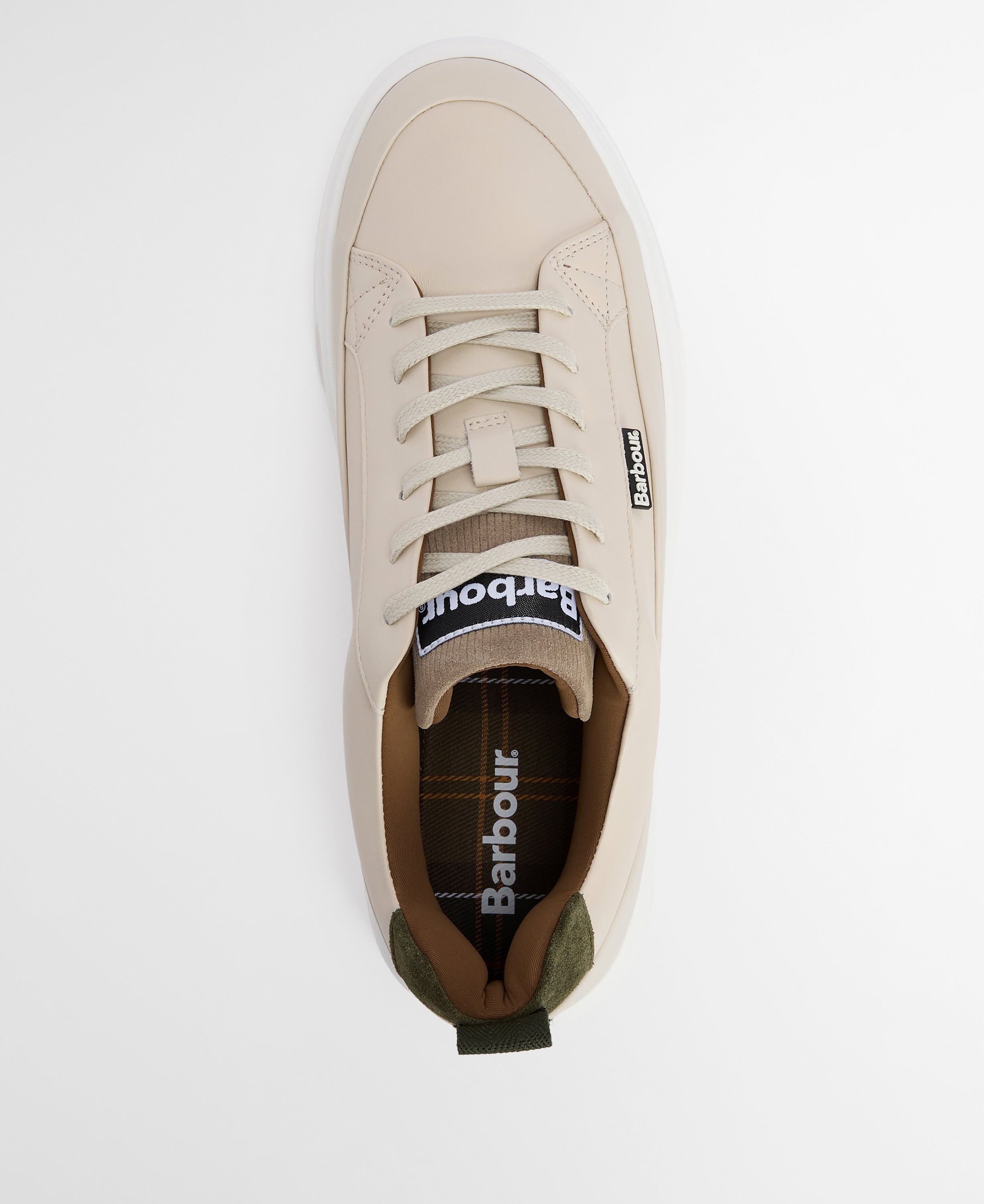 Barbour Light Trench/Olive Stannington Trainer #Colour_Light Trench/Olive