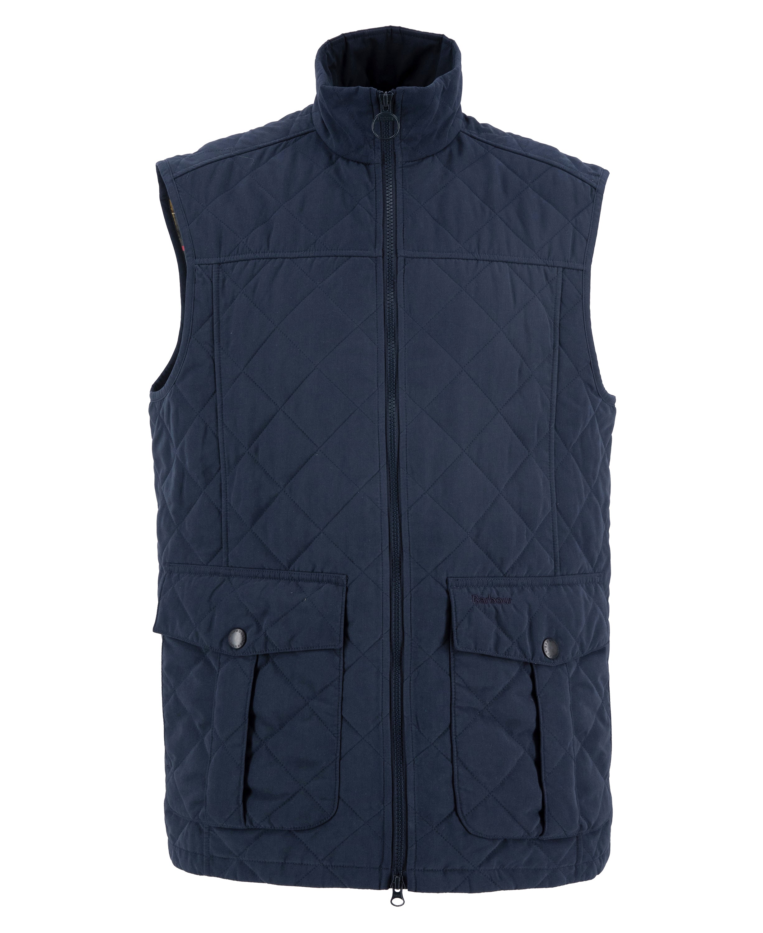 Barbour Navy Sander Quilted Gilet #Colour_Navy