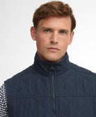 Barbour Navy Sander Quilted Gilet #Colour_Navy