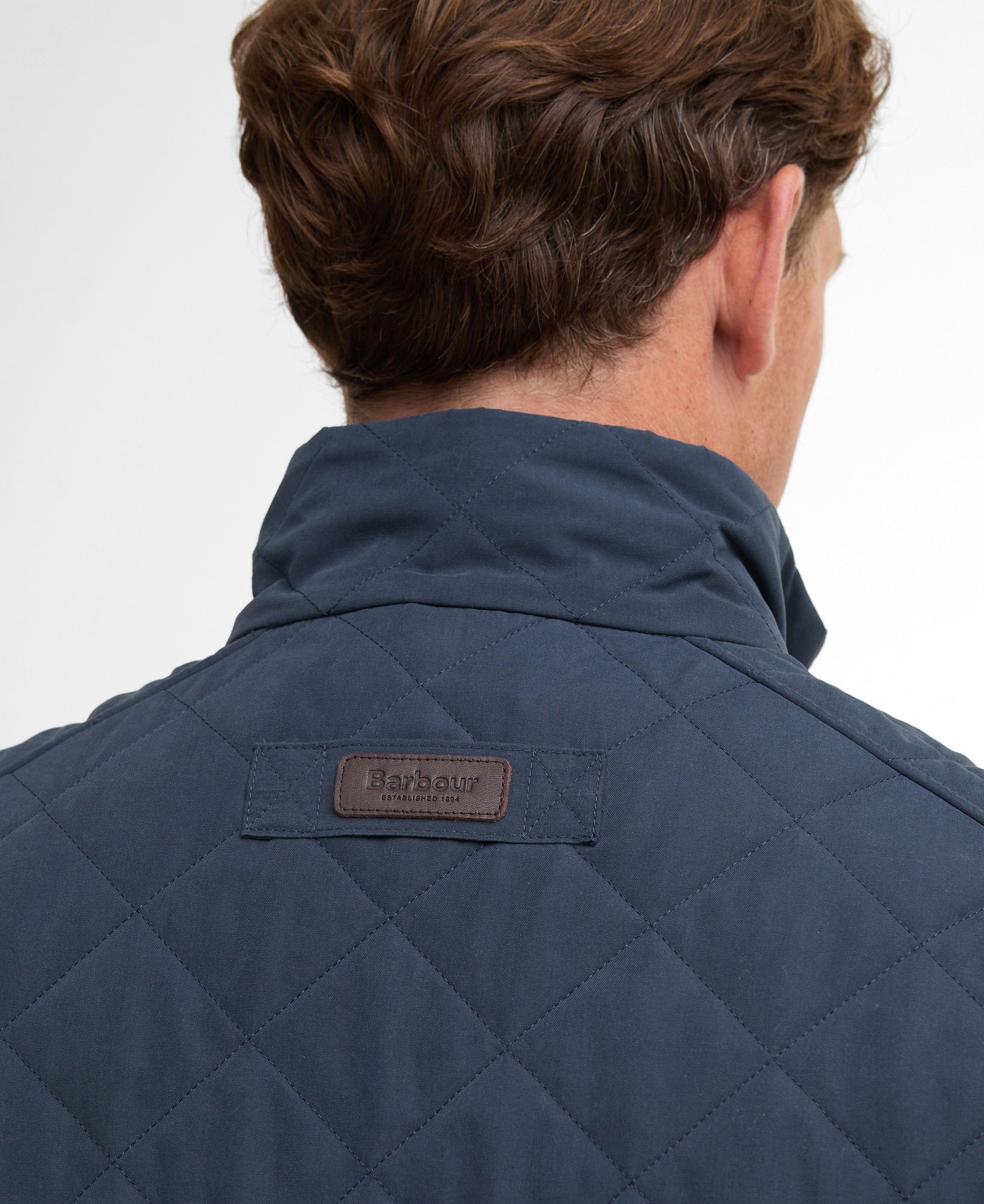 Barbour Navy Sander Quilted Gilet #Colour_Navy