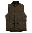 Barbour Lonnen Gilet #Colour_Dark Sage