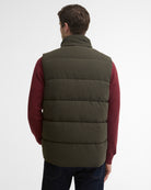 Barbour Lonnen Gilet #Colour_Dark Sage