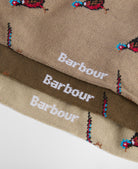Barbour Trench/Beech Mix Pheasant Socks Gift Box #Colour_Trench/Beech Mix