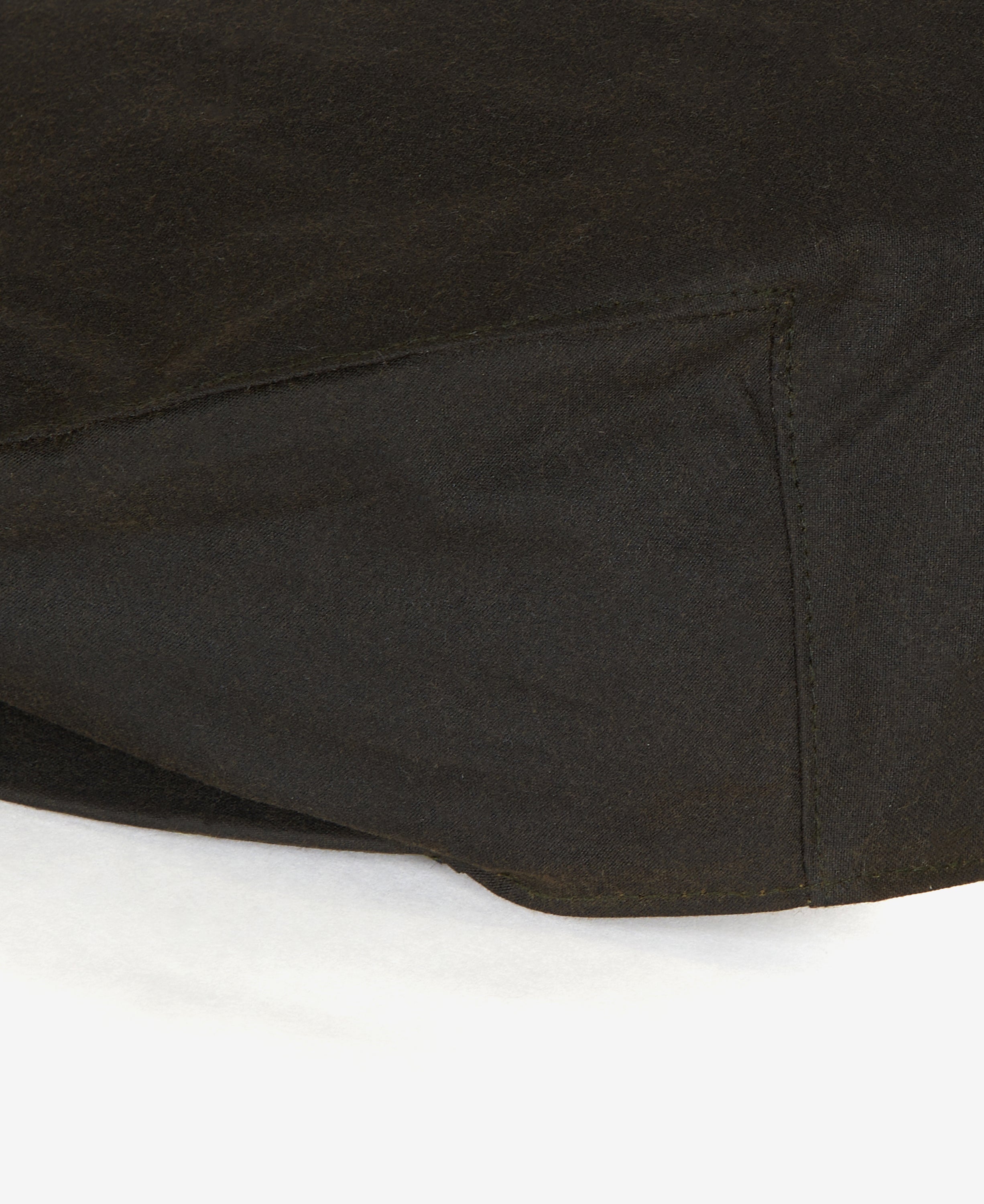 Barbour Olive Wax Flat Cap #Colour_Olive