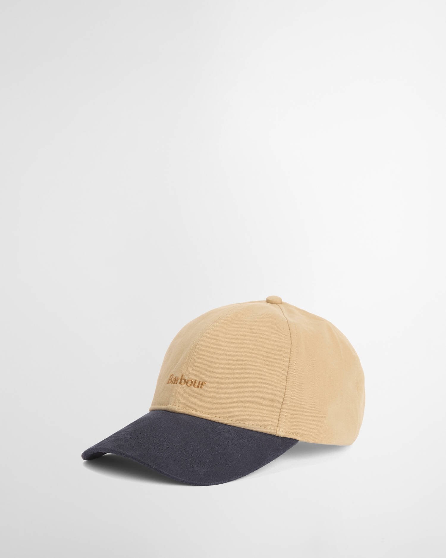 Barbour Sandstone/Navy Langdale Cap #Colour_Sandstone/Navy