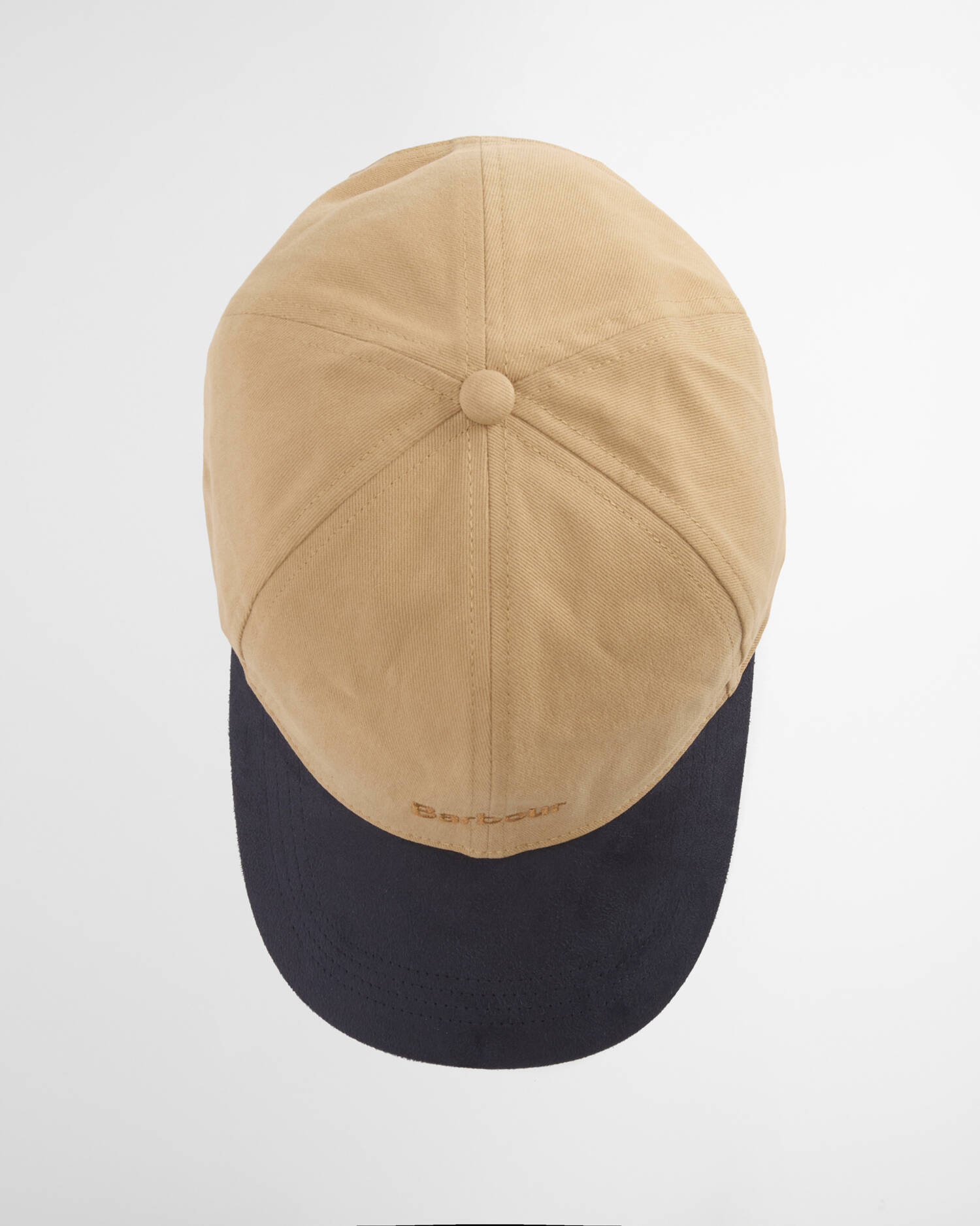Barbour Sandstone/Navy Langdale Cap #Colour_Sandstone/Navy