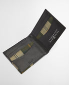 Barbour Black/Ancient Tarbert Leather Wallet #Colour_Black/Ancient