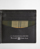 Barbour Black/Ancient Tarbert Leather Wallet #Colour_Black/Ancient
