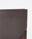 Barbour Chocolate Tarbert Leather Wallet #Colour_Chocolate
