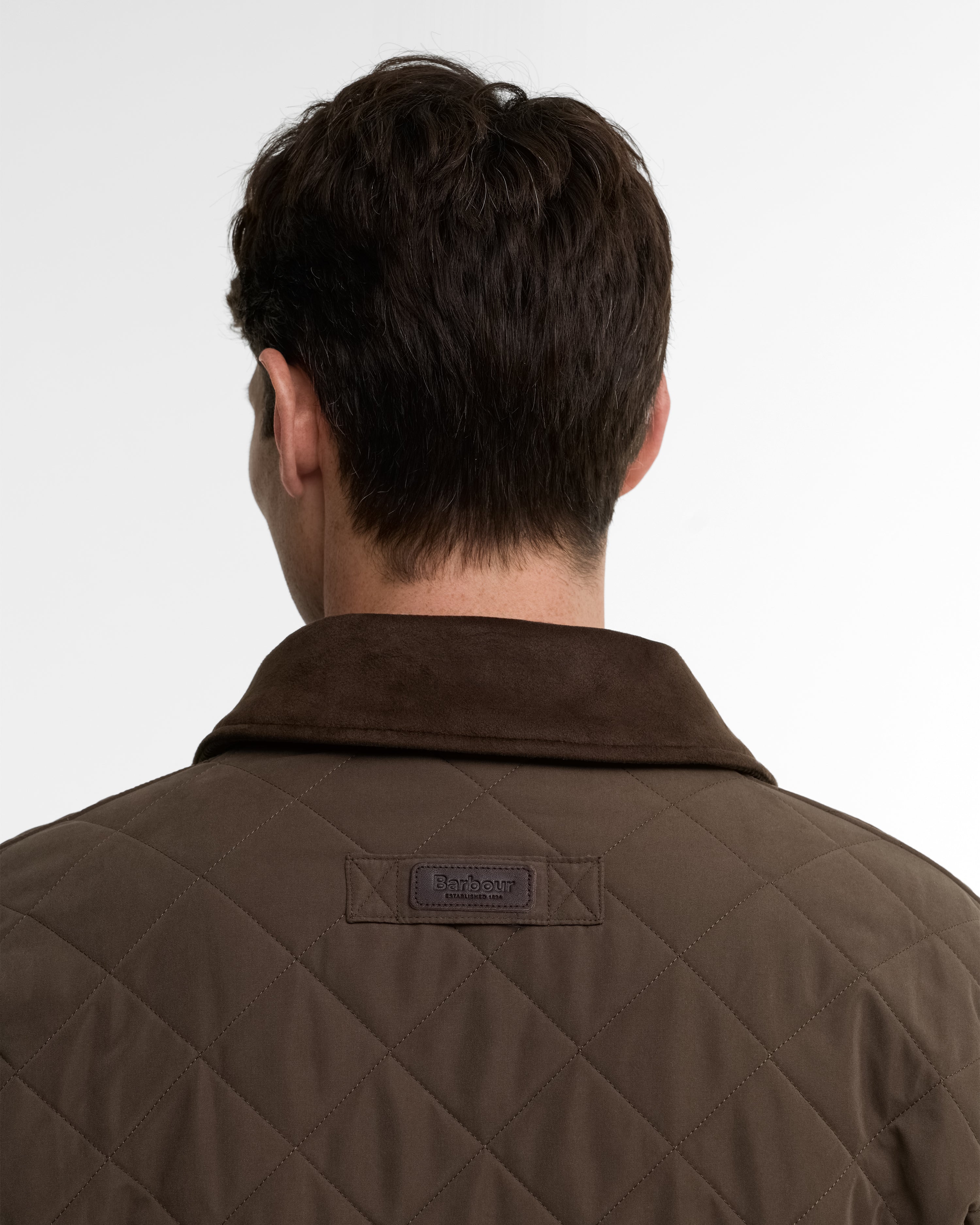 Barbour Thursby Polarquilt Jacket #Colour_Dark Olive