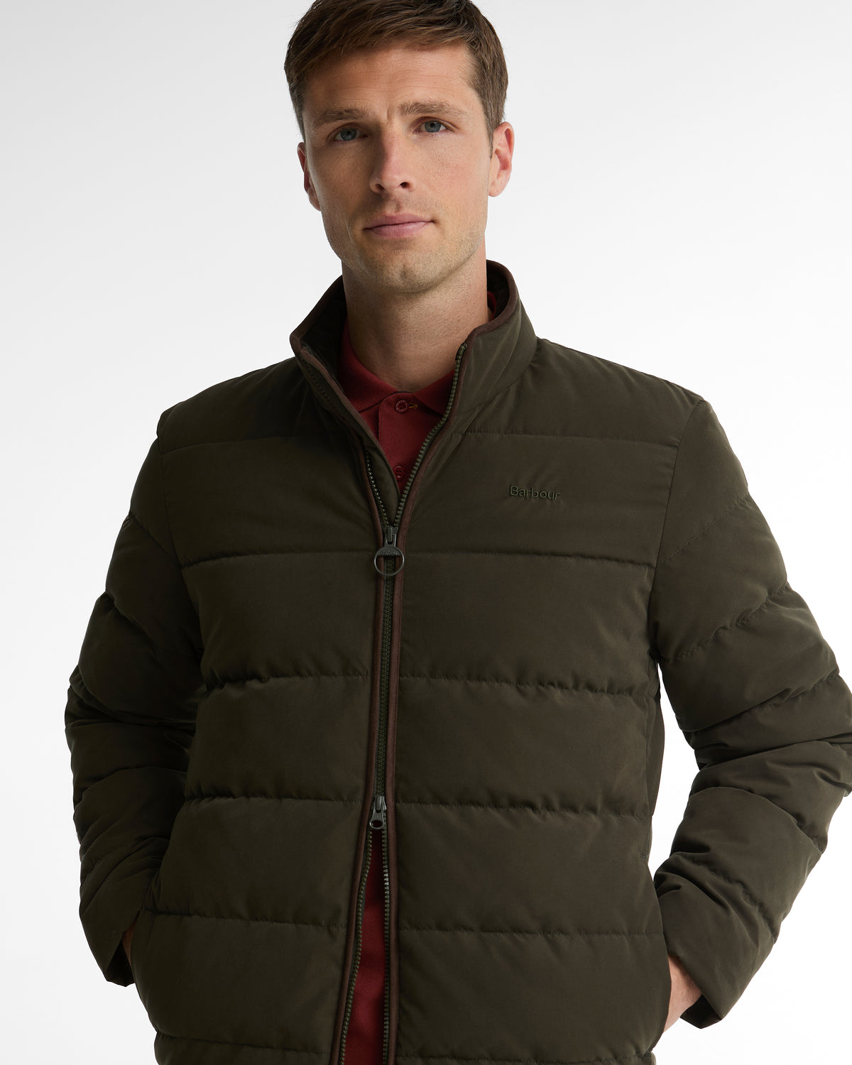 Barbour Noree Quilted Jacket #Colour_Dark Sage
