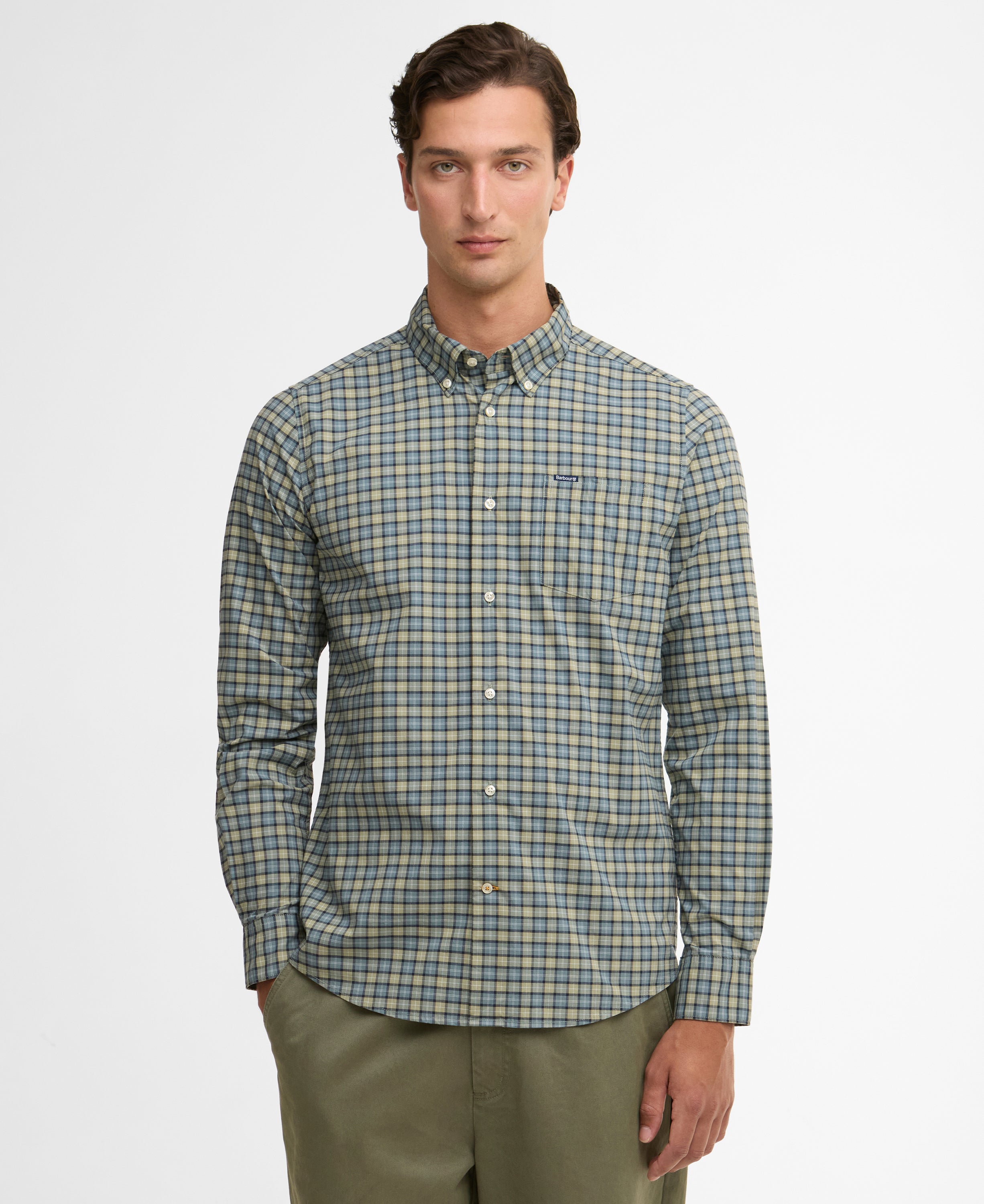 Barbour Highland Loch Tartan Lomond Tailored Tartan Shirt #Colour_Highland Loch Tartan